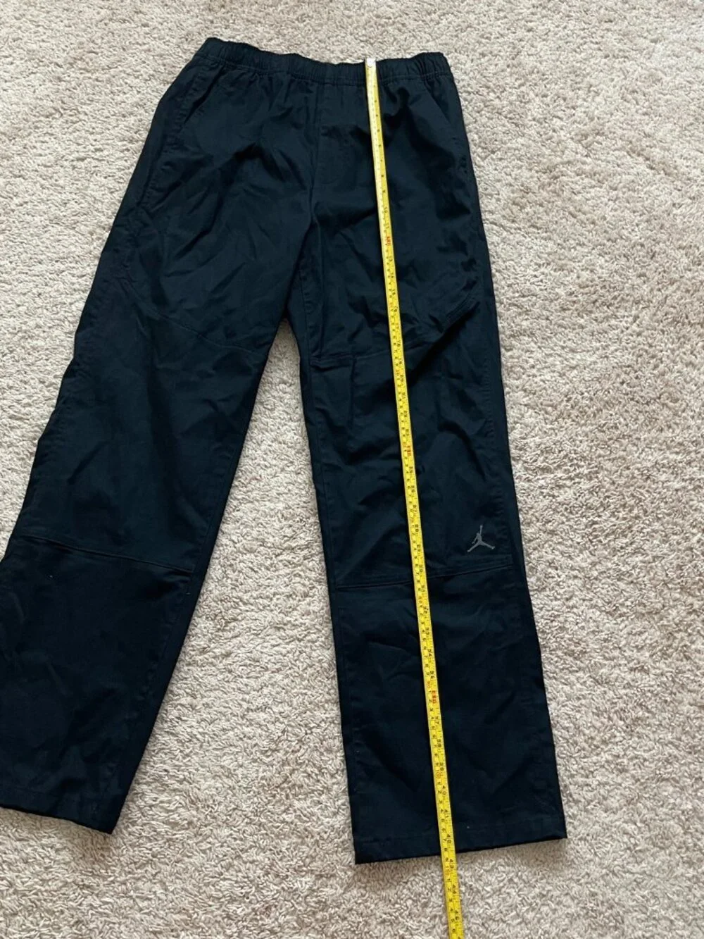 Nike Air Jordan Essentials Woven Pants Black Men's Size Medium